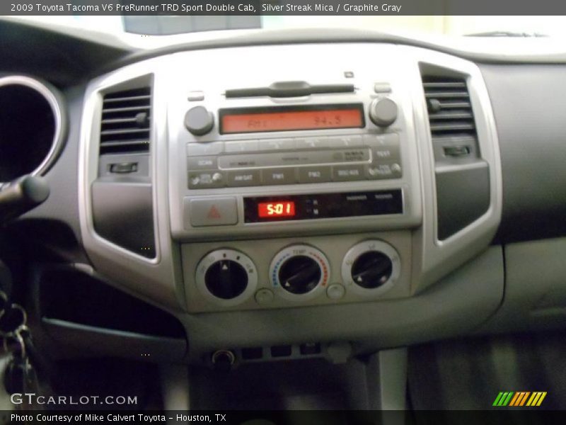 Silver Streak Mica / Graphite Gray 2009 Toyota Tacoma V6 PreRunner TRD Sport Double Cab