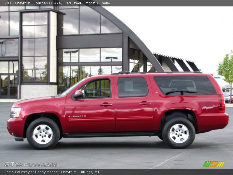 Red Jewel Tintcoat / Ebony 2010 Chevrolet Suburban LT 4x4