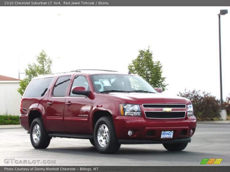 Red Jewel Tintcoat / Ebony 2010 Chevrolet Suburban LT 4x4