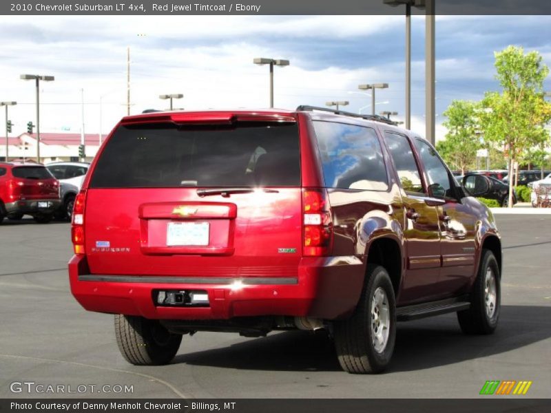 Red Jewel Tintcoat / Ebony 2010 Chevrolet Suburban LT 4x4