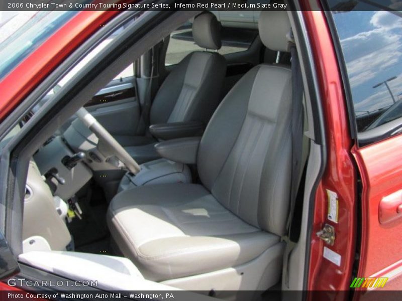 Inferno Red Pearl / Medium Slate Gray 2006 Chrysler Town & Country Touring Signature Series