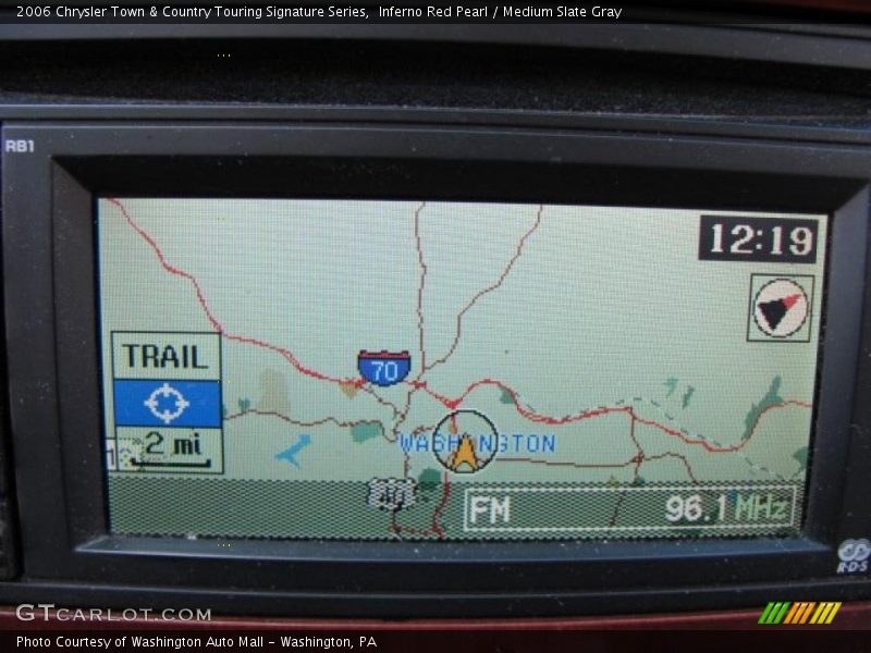 Inferno Red Pearl / Medium Slate Gray 2006 Chrysler Town & Country Touring Signature Series