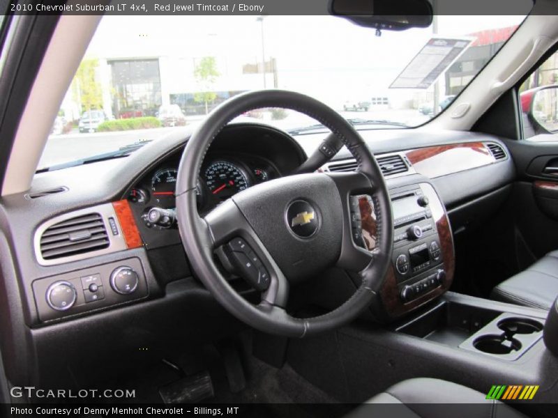 Red Jewel Tintcoat / Ebony 2010 Chevrolet Suburban LT 4x4