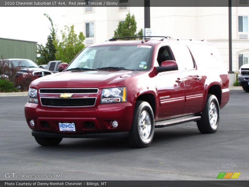 Red Jewel Tintcoat / Ebony 2010 Chevrolet Suburban LT 4x4