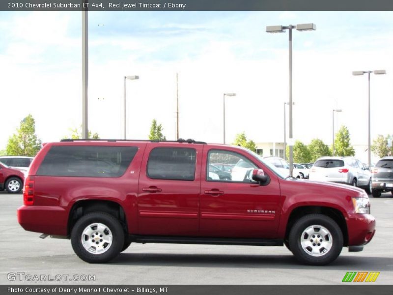 Red Jewel Tintcoat / Ebony 2010 Chevrolet Suburban LT 4x4