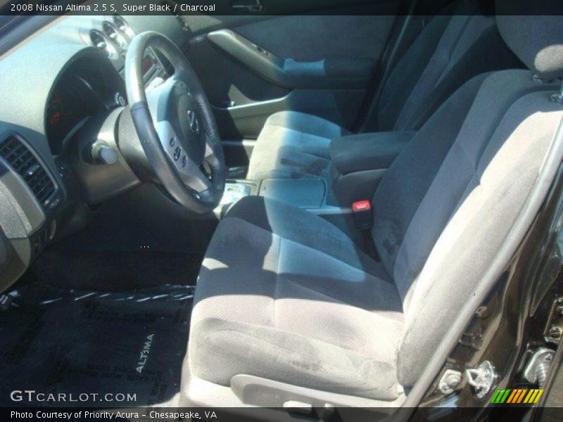Super Black / Charcoal 2008 Nissan Altima 2.5 S