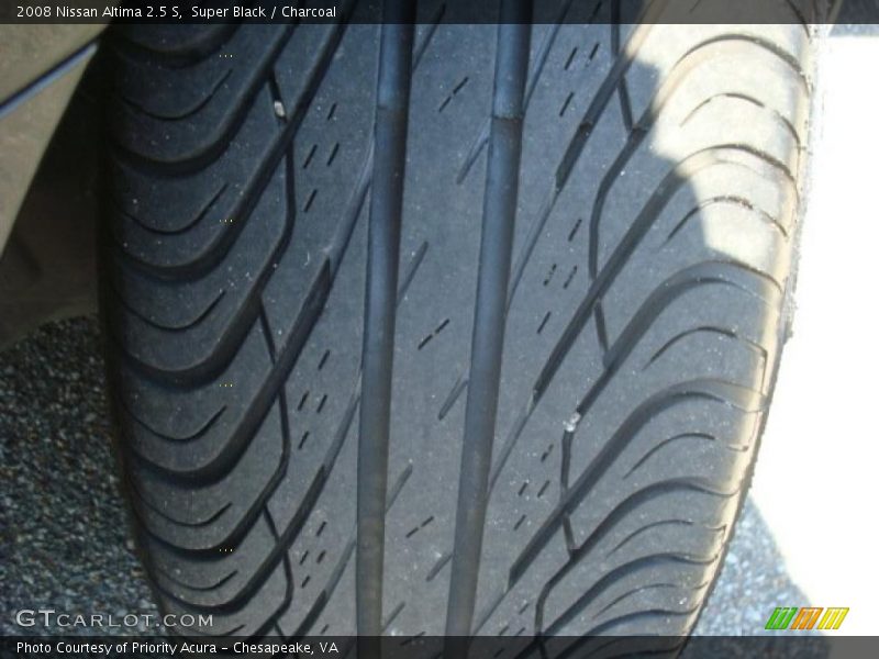 Super Black / Charcoal 2008 Nissan Altima 2.5 S