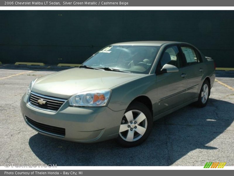 Silver Green Metallic / Cashmere Beige 2006 Chevrolet Malibu LT Sedan