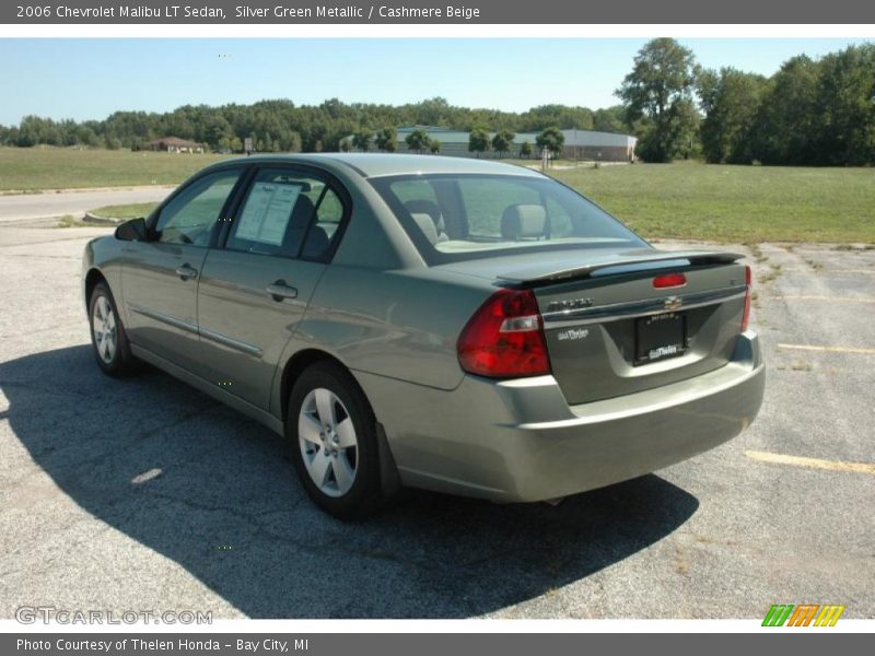 Silver Green Metallic / Cashmere Beige 2006 Chevrolet Malibu LT Sedan