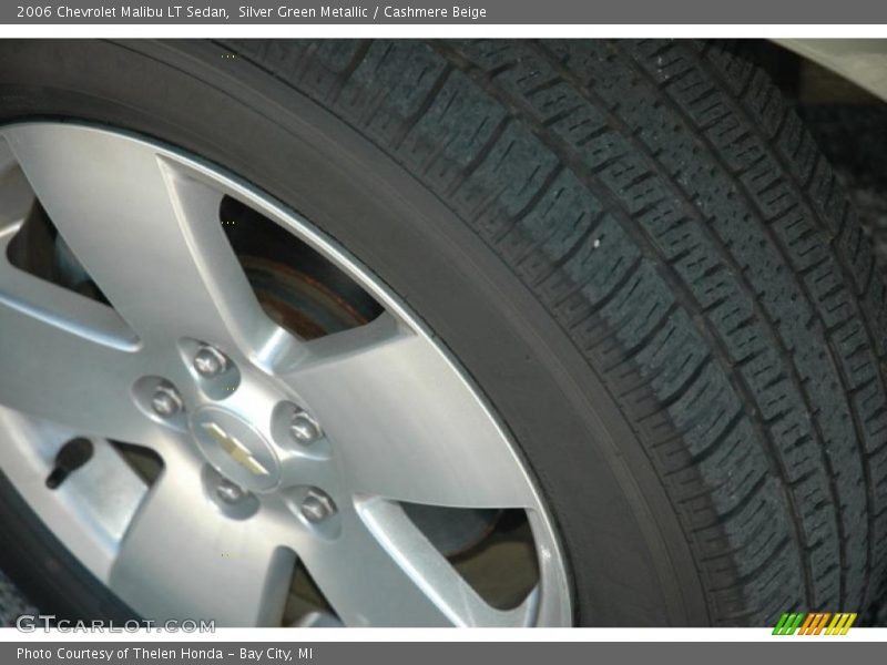 Silver Green Metallic / Cashmere Beige 2006 Chevrolet Malibu LT Sedan