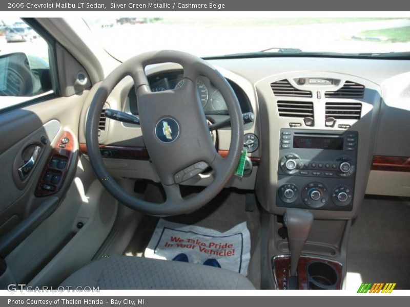 Silver Green Metallic / Cashmere Beige 2006 Chevrolet Malibu LT Sedan