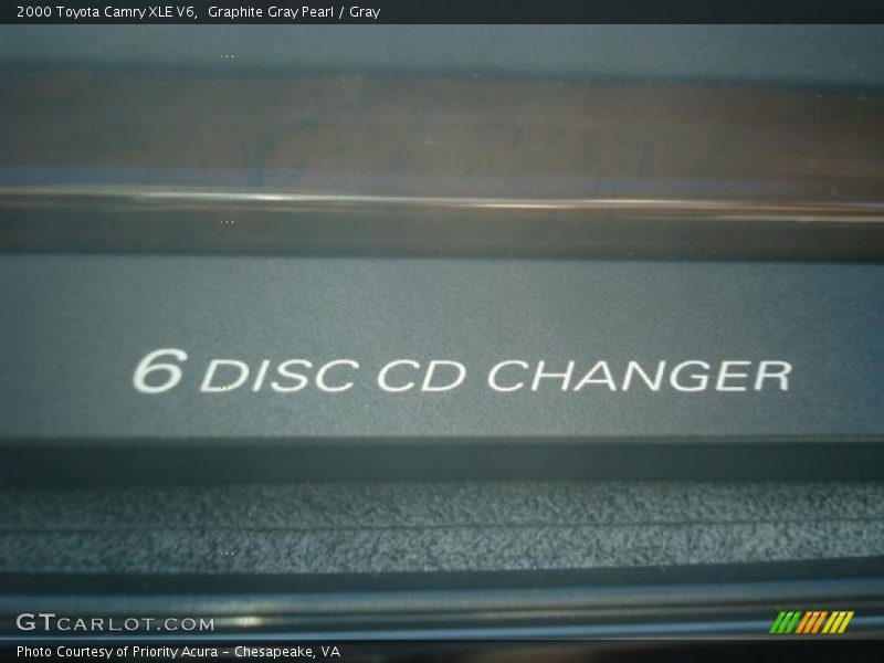 Graphite Gray Pearl / Gray 2000 Toyota Camry XLE V6