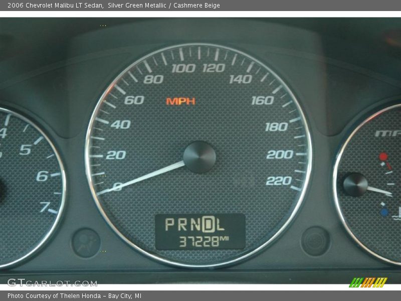 Silver Green Metallic / Cashmere Beige 2006 Chevrolet Malibu LT Sedan