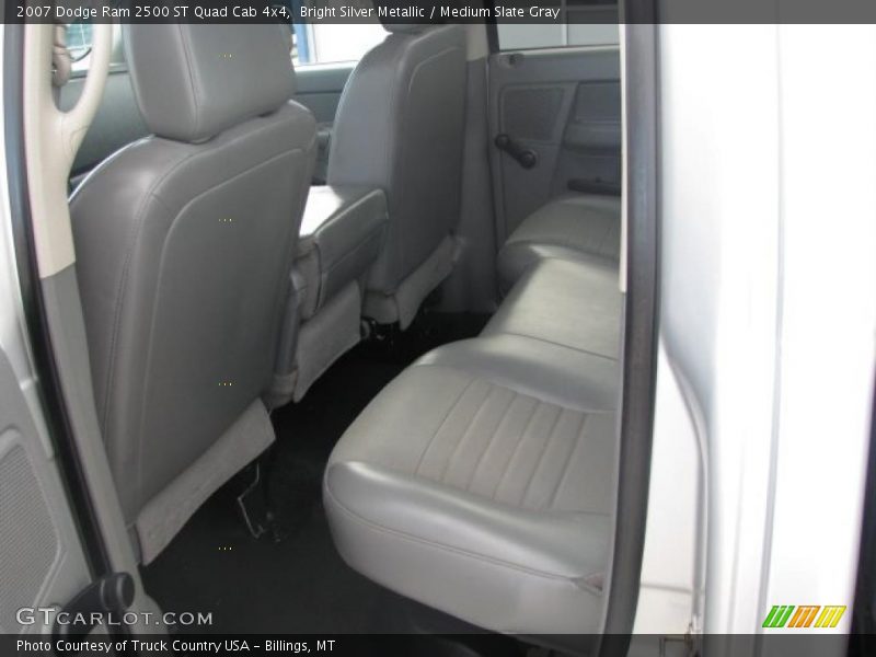 Bright Silver Metallic / Medium Slate Gray 2007 Dodge Ram 2500 ST Quad Cab 4x4