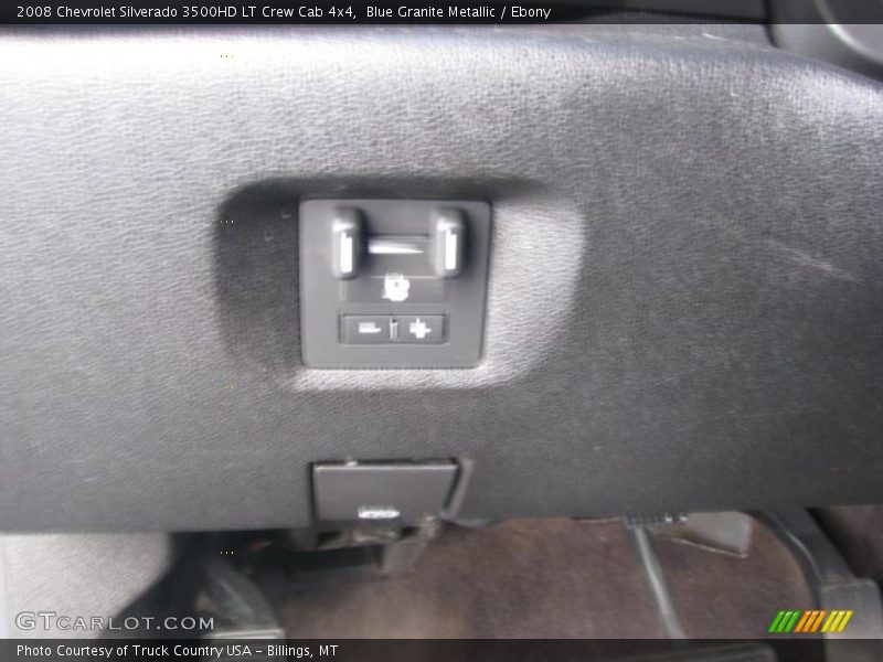 Blue Granite Metallic / Ebony 2008 Chevrolet Silverado 3500HD LT Crew Cab 4x4