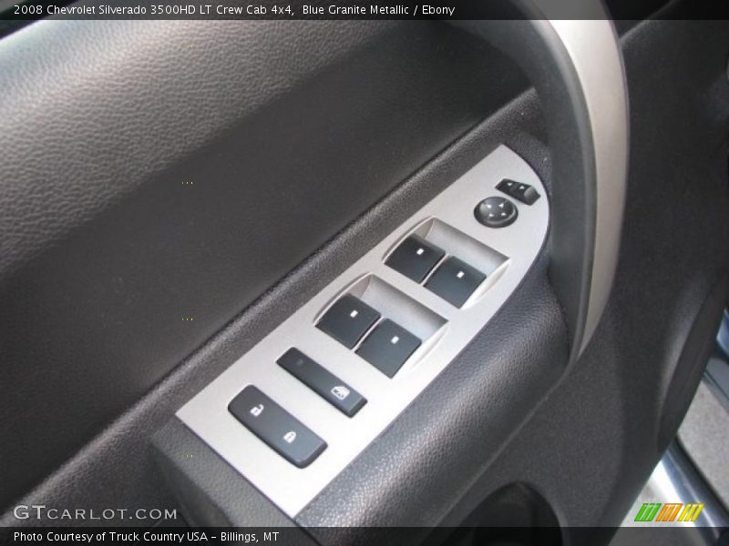 Blue Granite Metallic / Ebony 2008 Chevrolet Silverado 3500HD LT Crew Cab 4x4