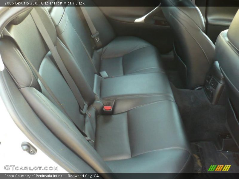 Glacier Frost Mica / Black 2006 Lexus IS 350