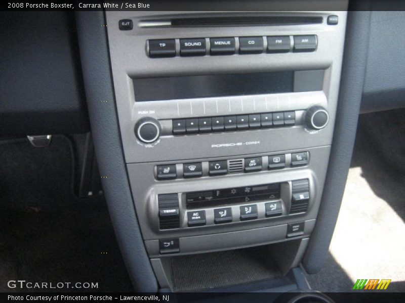 Carrara White / Sea Blue 2008 Porsche Boxster