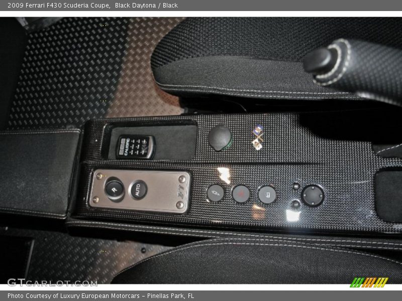 Black Daytona / Black 2009 Ferrari F430 Scuderia Coupe