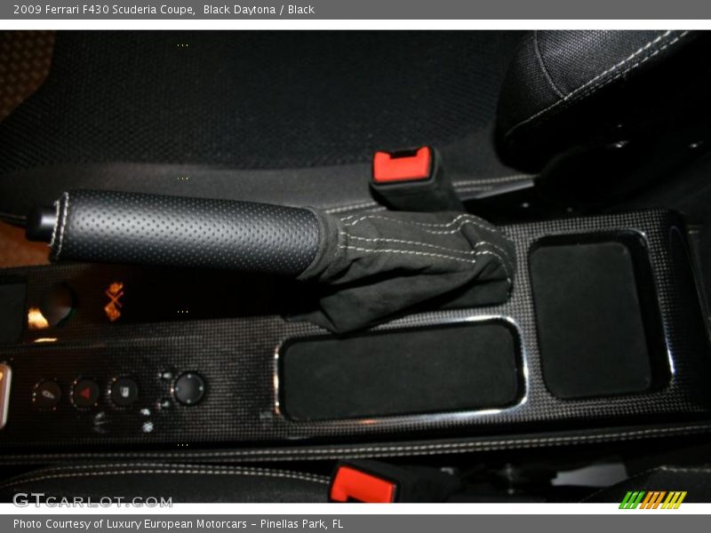 Black Daytona / Black 2009 Ferrari F430 Scuderia Coupe