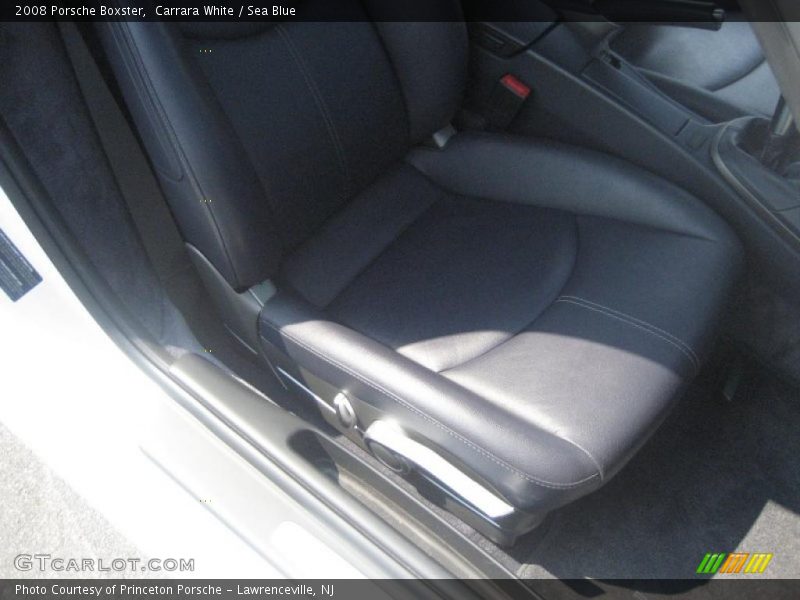 Carrara White / Sea Blue 2008 Porsche Boxster