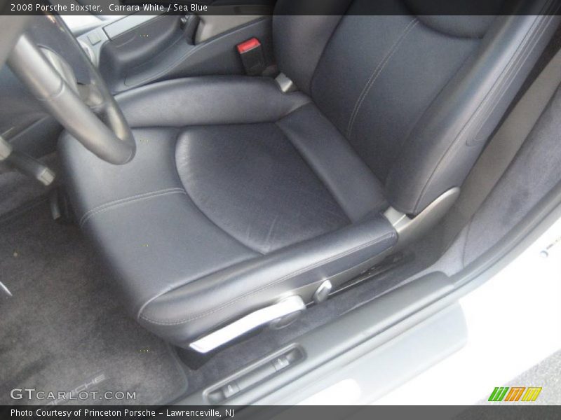Carrara White / Sea Blue 2008 Porsche Boxster