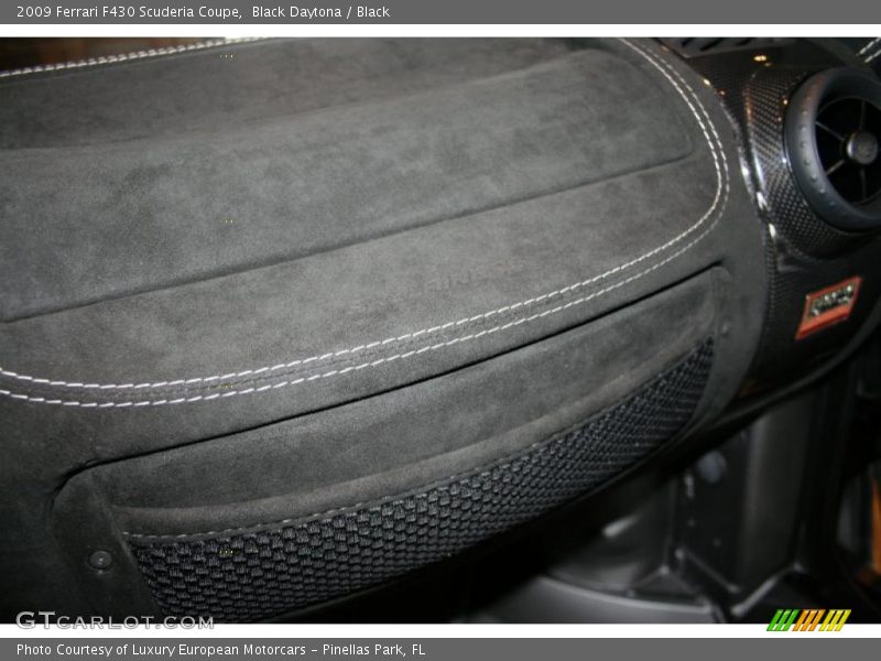 Black Daytona / Black 2009 Ferrari F430 Scuderia Coupe