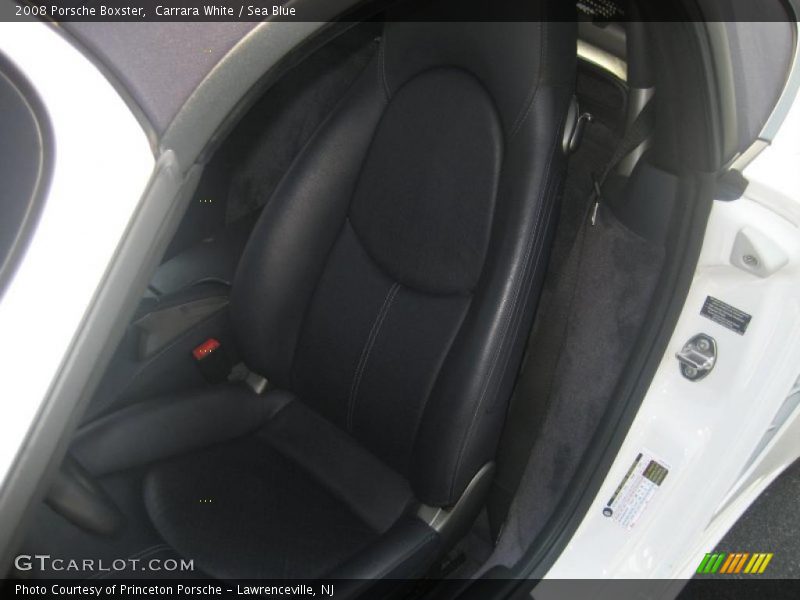 Carrara White / Sea Blue 2008 Porsche Boxster