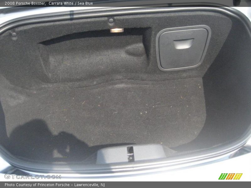 Carrara White / Sea Blue 2008 Porsche Boxster