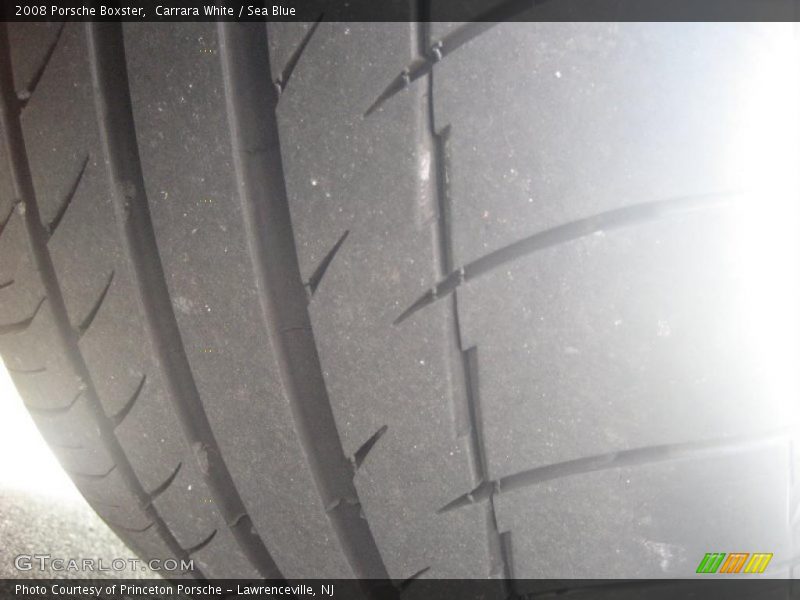 Carrara White / Sea Blue 2008 Porsche Boxster