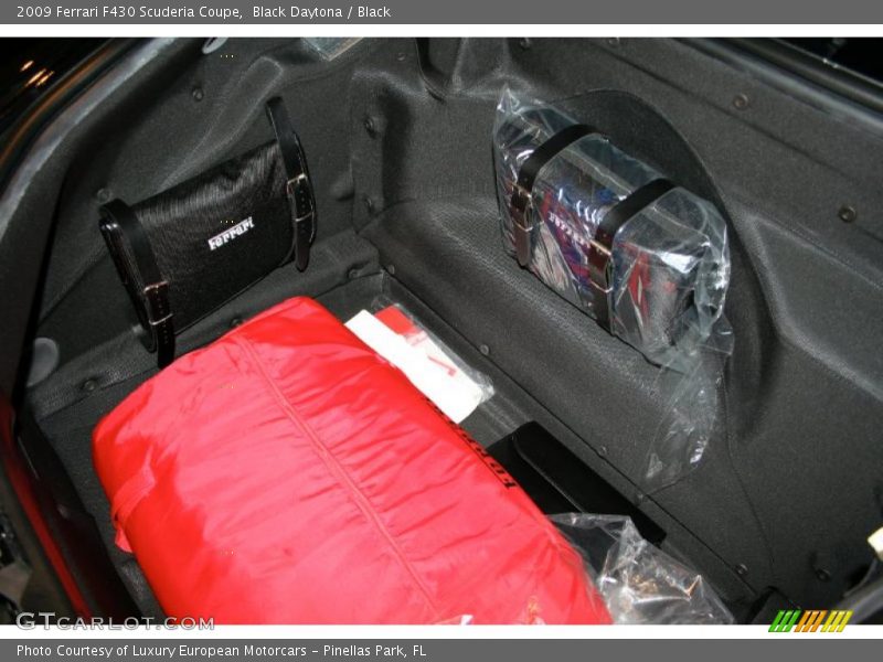 Black Daytona / Black 2009 Ferrari F430 Scuderia Coupe
