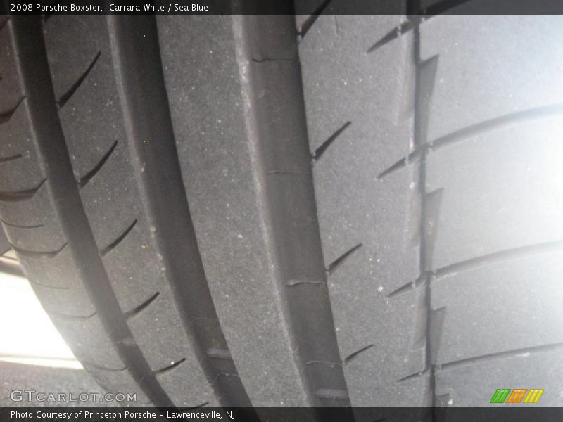 Carrara White / Sea Blue 2008 Porsche Boxster