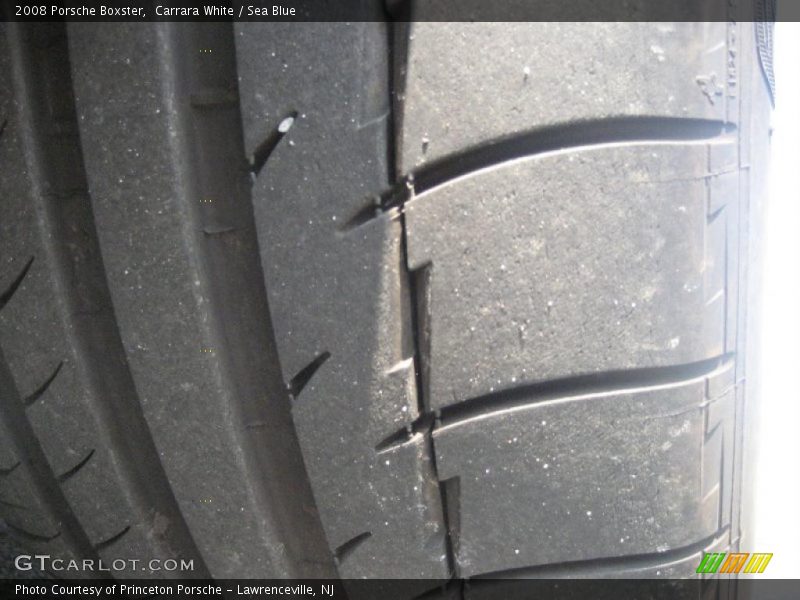 Carrara White / Sea Blue 2008 Porsche Boxster