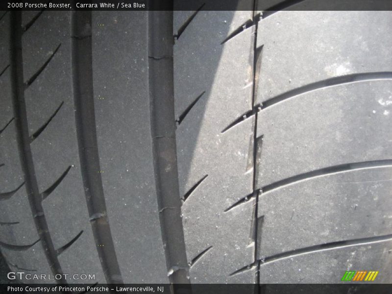 Carrara White / Sea Blue 2008 Porsche Boxster