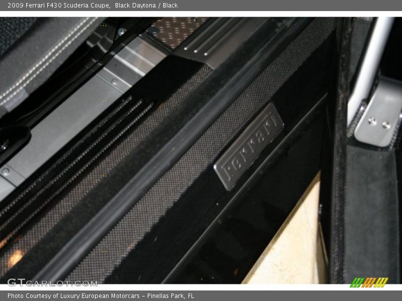Black Daytona / Black 2009 Ferrari F430 Scuderia Coupe