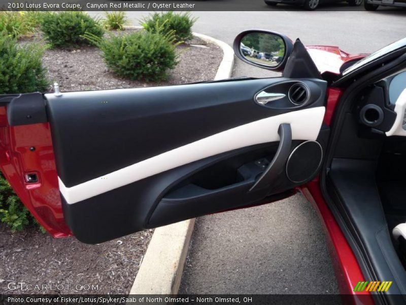 Canyon Red Metallic / Oyster Leather 2010 Lotus Evora Coupe