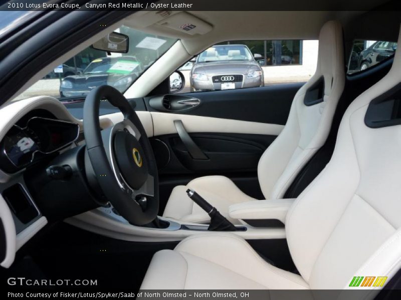Canyon Red Metallic / Oyster Leather 2010 Lotus Evora Coupe