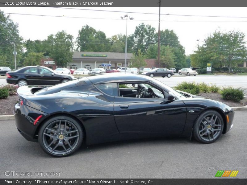 Phantom Black / Charcoal Leather 2010 Lotus Evora Coupe
