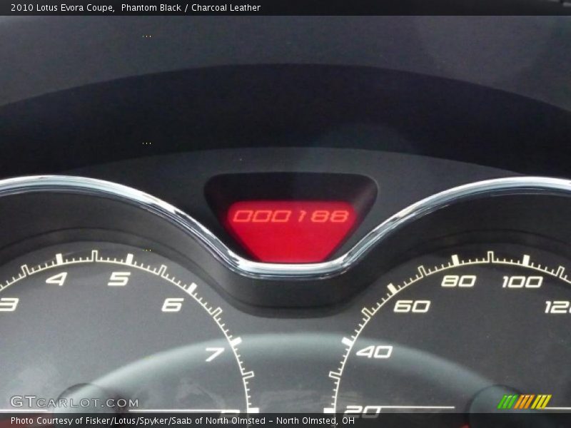 Phantom Black / Charcoal Leather 2010 Lotus Evora Coupe