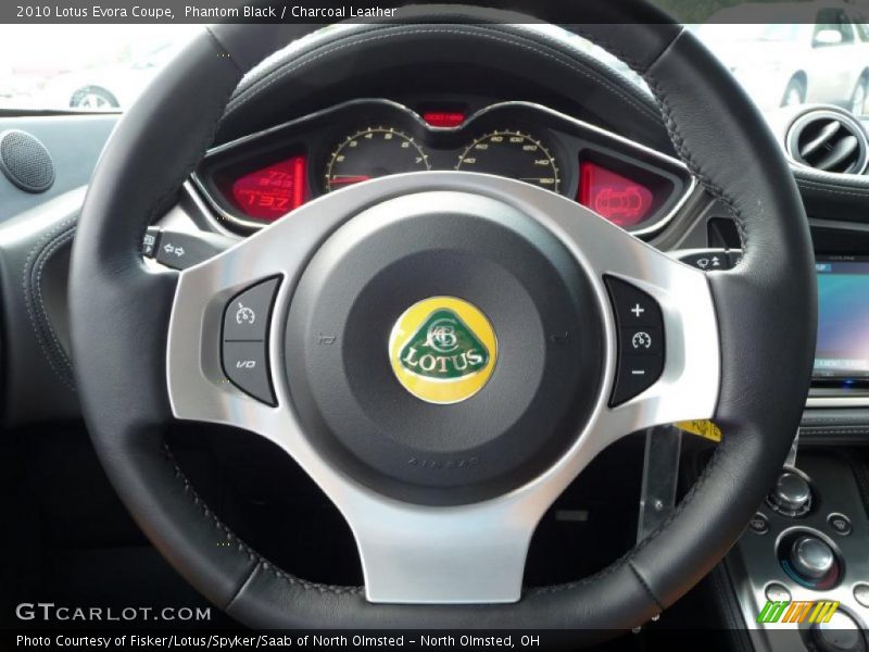 Phantom Black / Charcoal Leather 2010 Lotus Evora Coupe