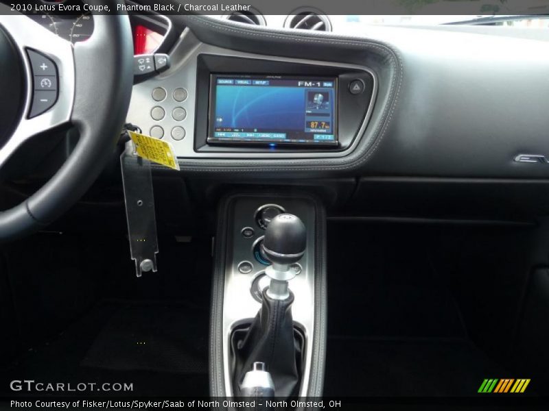 Phantom Black / Charcoal Leather 2010 Lotus Evora Coupe