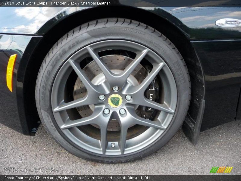 Phantom Black / Charcoal Leather 2010 Lotus Evora Coupe