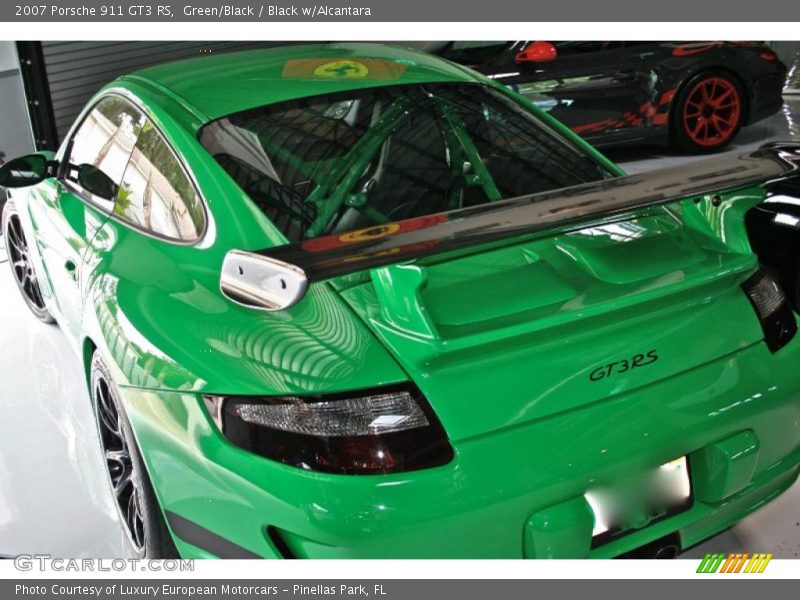 Green/Black / Black w/Alcantara 2007 Porsche 911 GT3 RS
