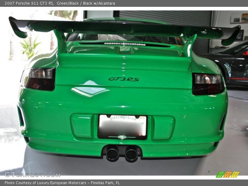 Green/Black / Black w/Alcantara 2007 Porsche 911 GT3 RS