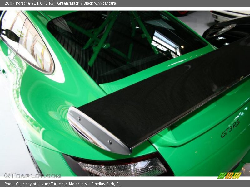 Green/Black / Black w/Alcantara 2007 Porsche 911 GT3 RS