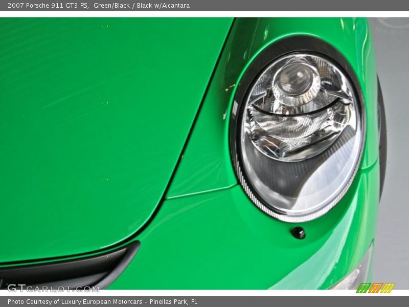 Green/Black / Black w/Alcantara 2007 Porsche 911 GT3 RS