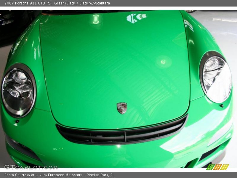 Green/Black / Black w/Alcantara 2007 Porsche 911 GT3 RS