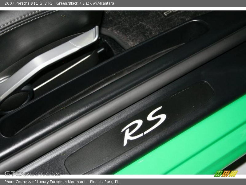 Green/Black / Black w/Alcantara 2007 Porsche 911 GT3 RS