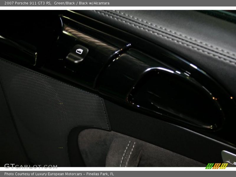 Green/Black / Black w/Alcantara 2007 Porsche 911 GT3 RS
