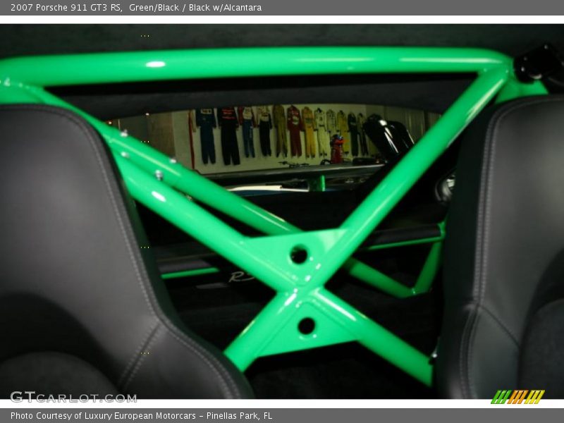 Green/Black / Black w/Alcantara 2007 Porsche 911 GT3 RS